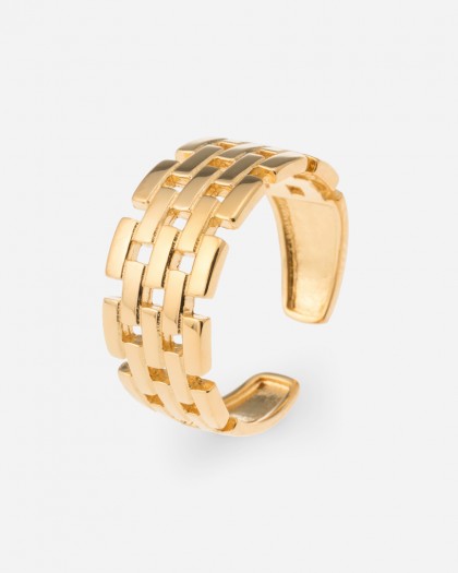 Anillo Ajustable Panter Doré