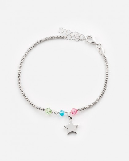 Pulsera Rosella Star Plata